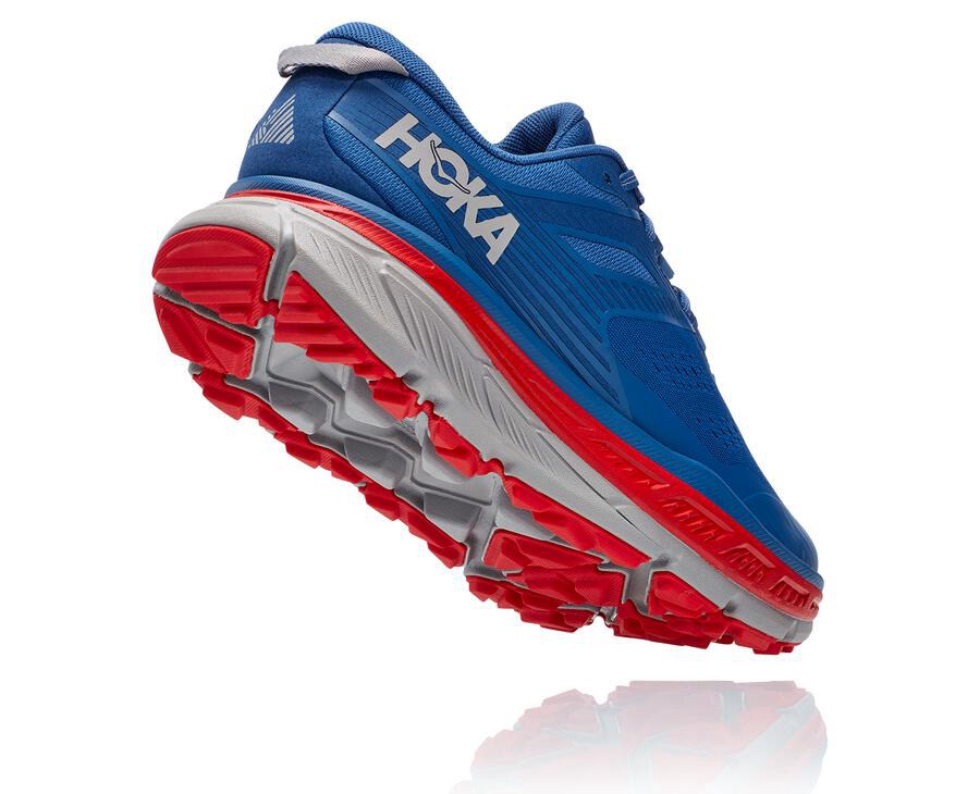 Hoka One One Trail Schoenen Heren - Stinson Atr 6 - Blauw - KP1970845